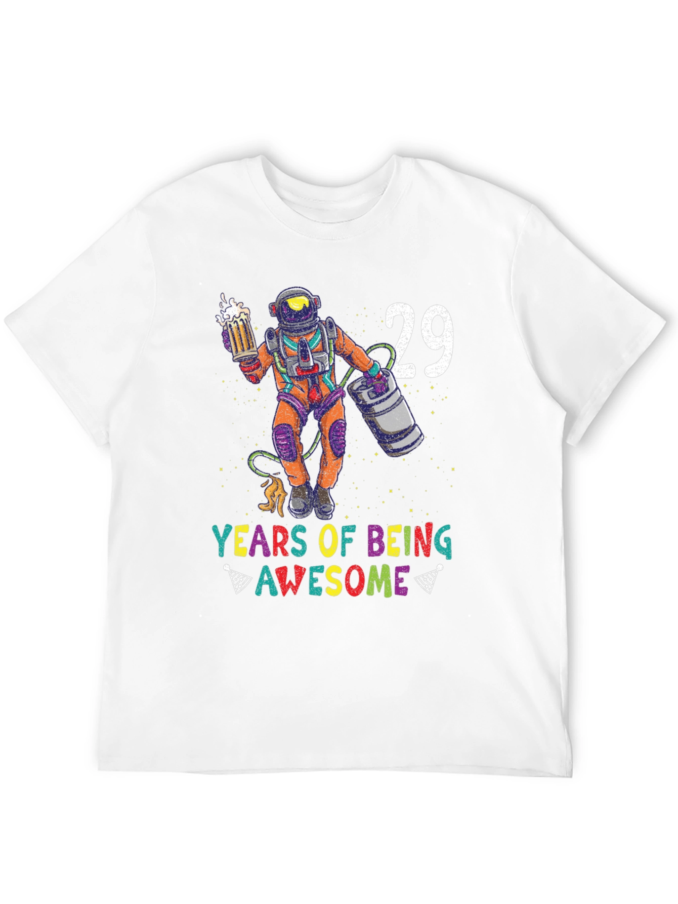 29 Years Awesome Astronaut T-Shirt