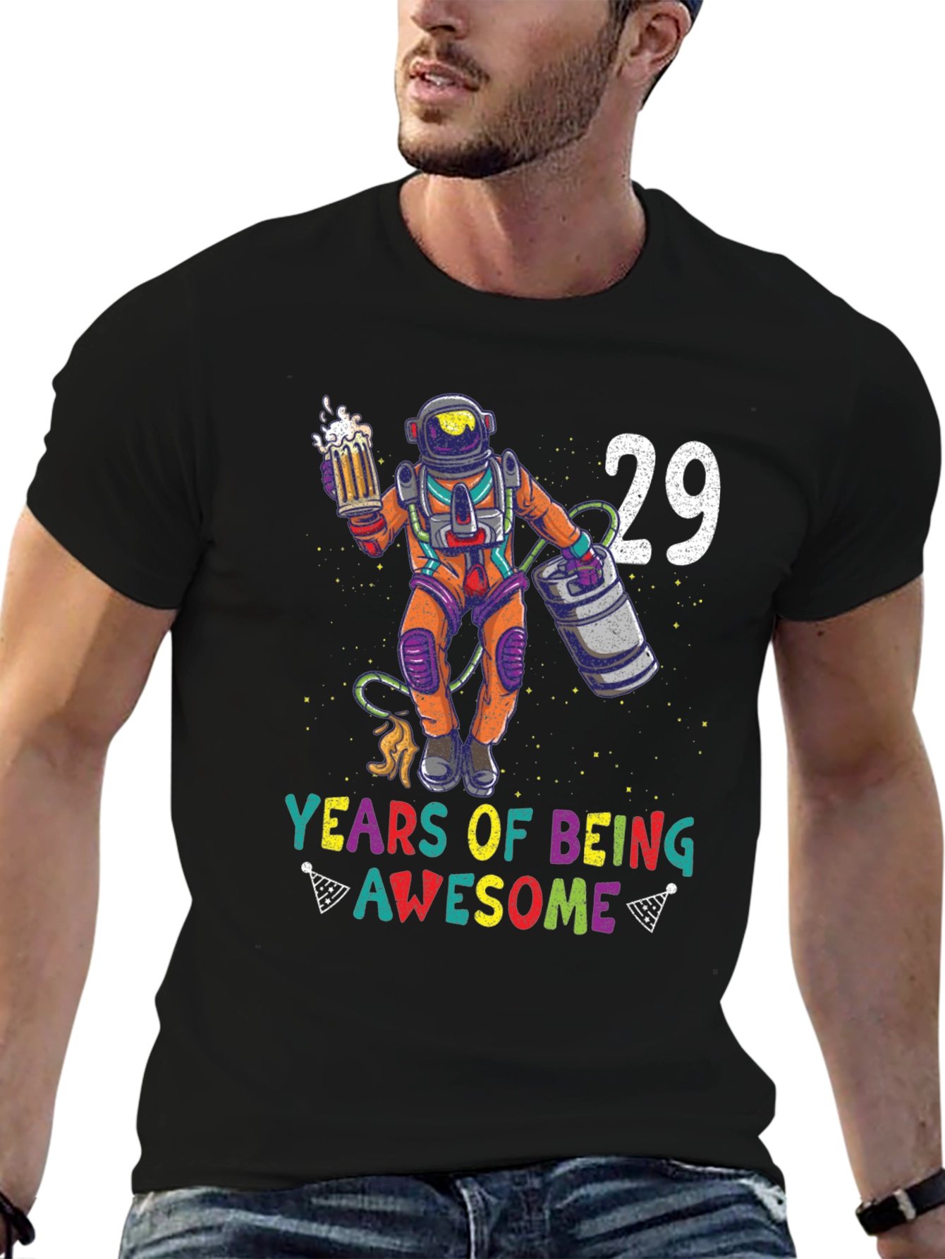 29 Years Awesome Astronaut T-Shirt
