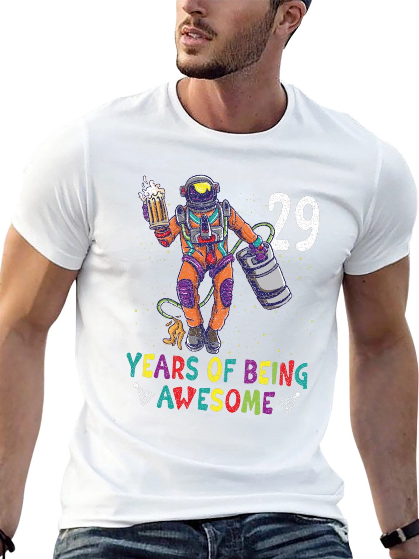 29 Years Awesome Astronaut T-Shirt