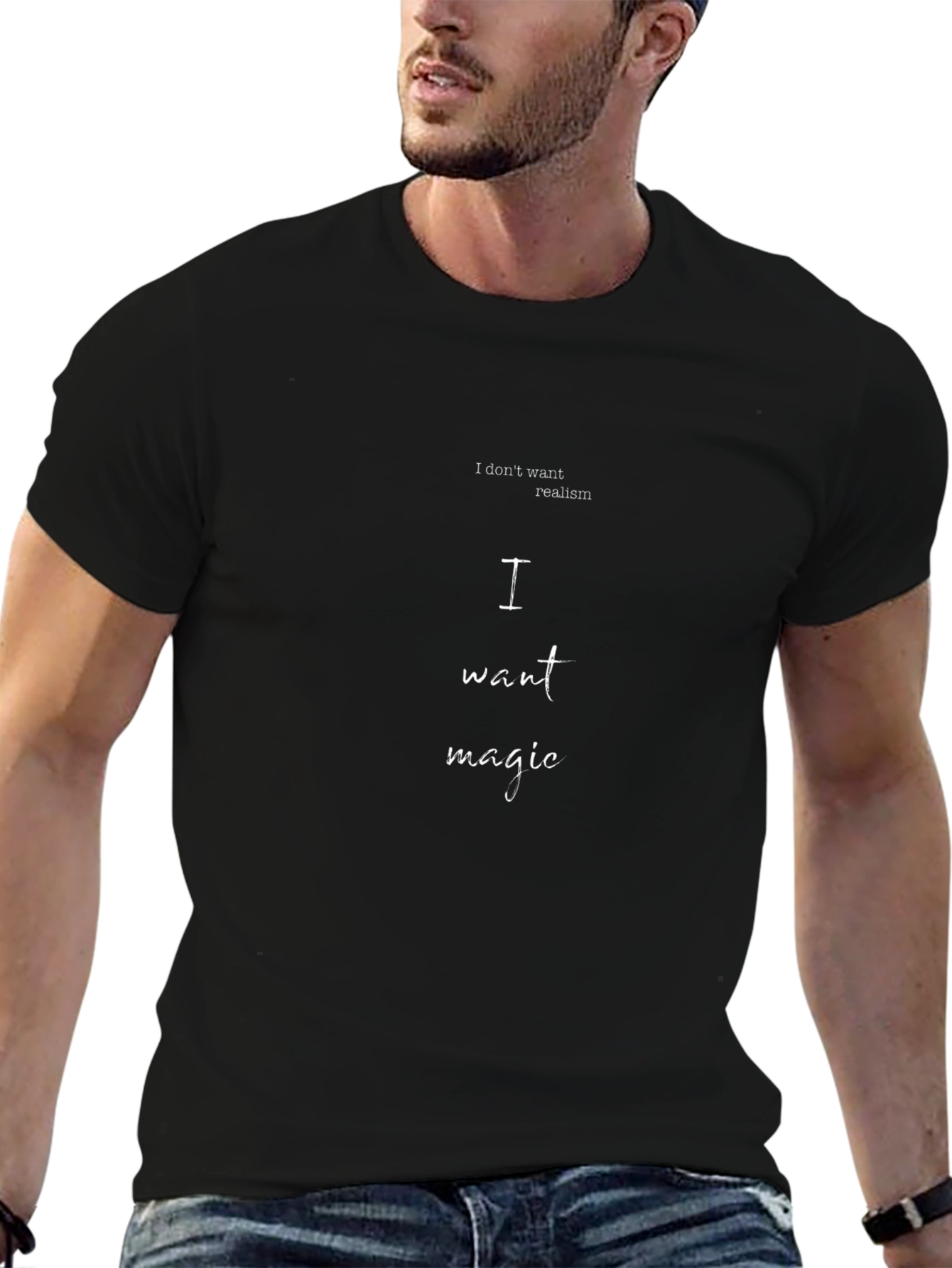 I Want Magic Black T-Shirt