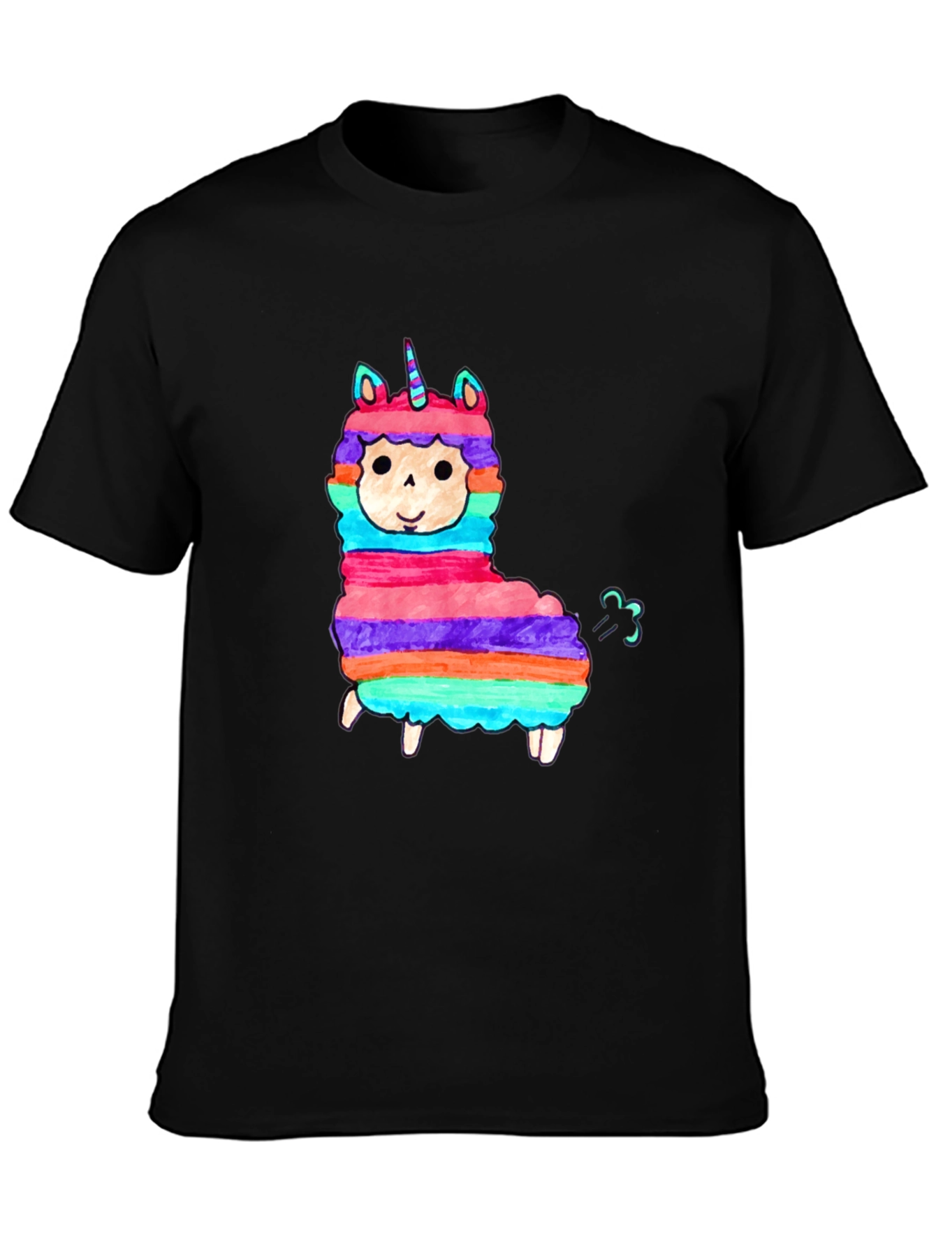 Llama Unicorn Funny T-Shirt