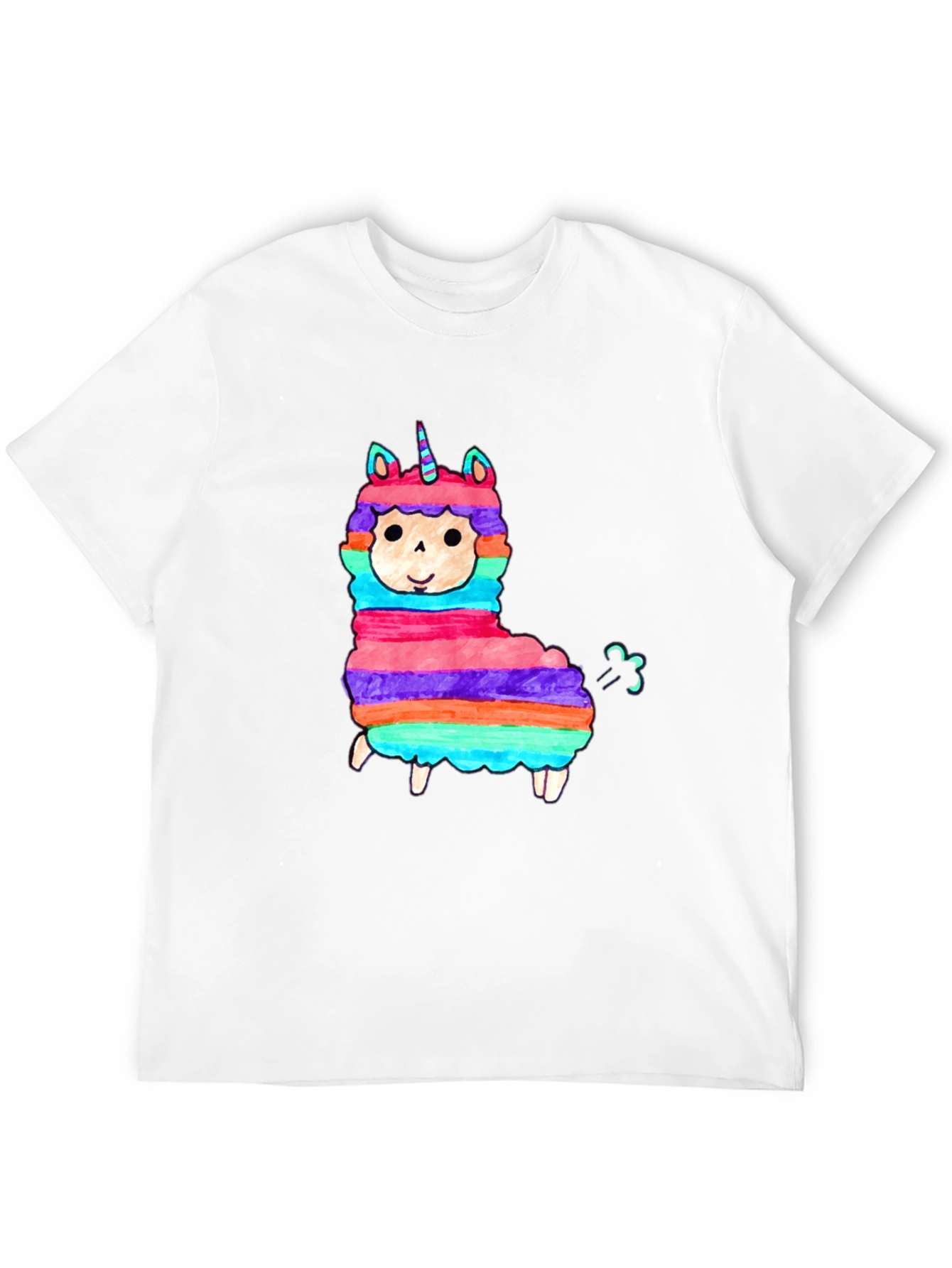 Llama Unicorn Funny T-Shirt