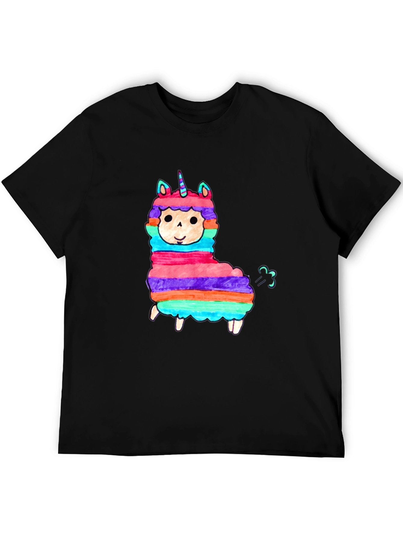 Llama Unicorn Funny T-Shirt