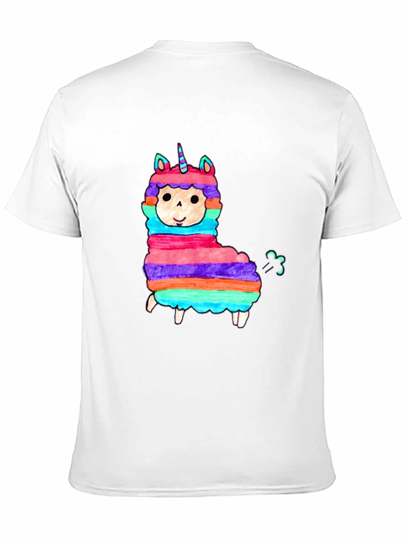 Llama Unicorn Funny T-Shirt