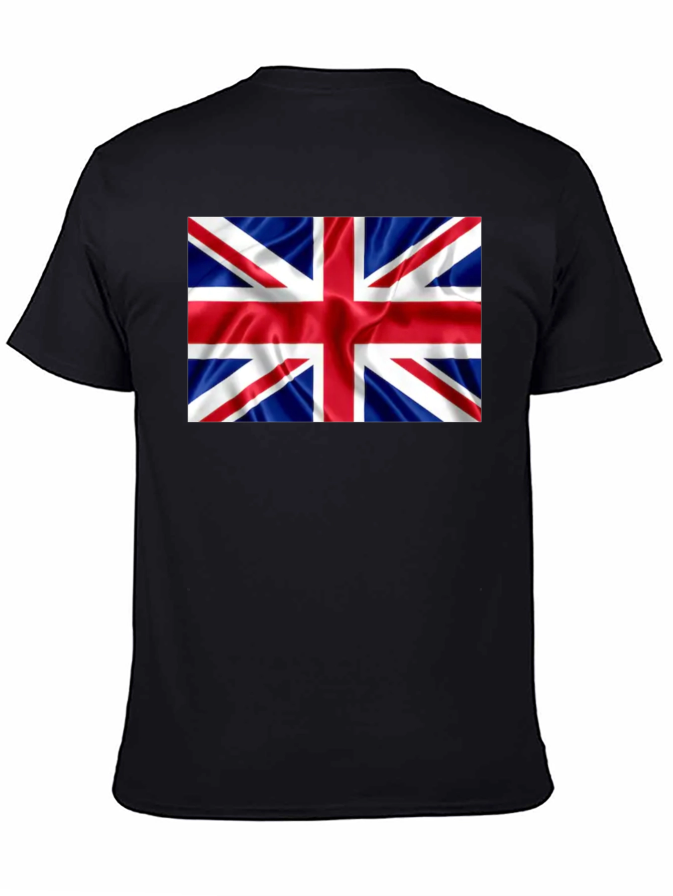 British Flag Graphic Black T-Shirt