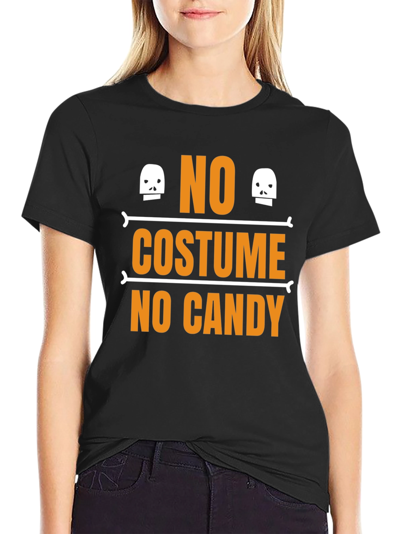 No Costume No Candy Halloween T-Shirt