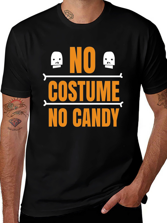 No Costume No Candy Halloween T-Shirt