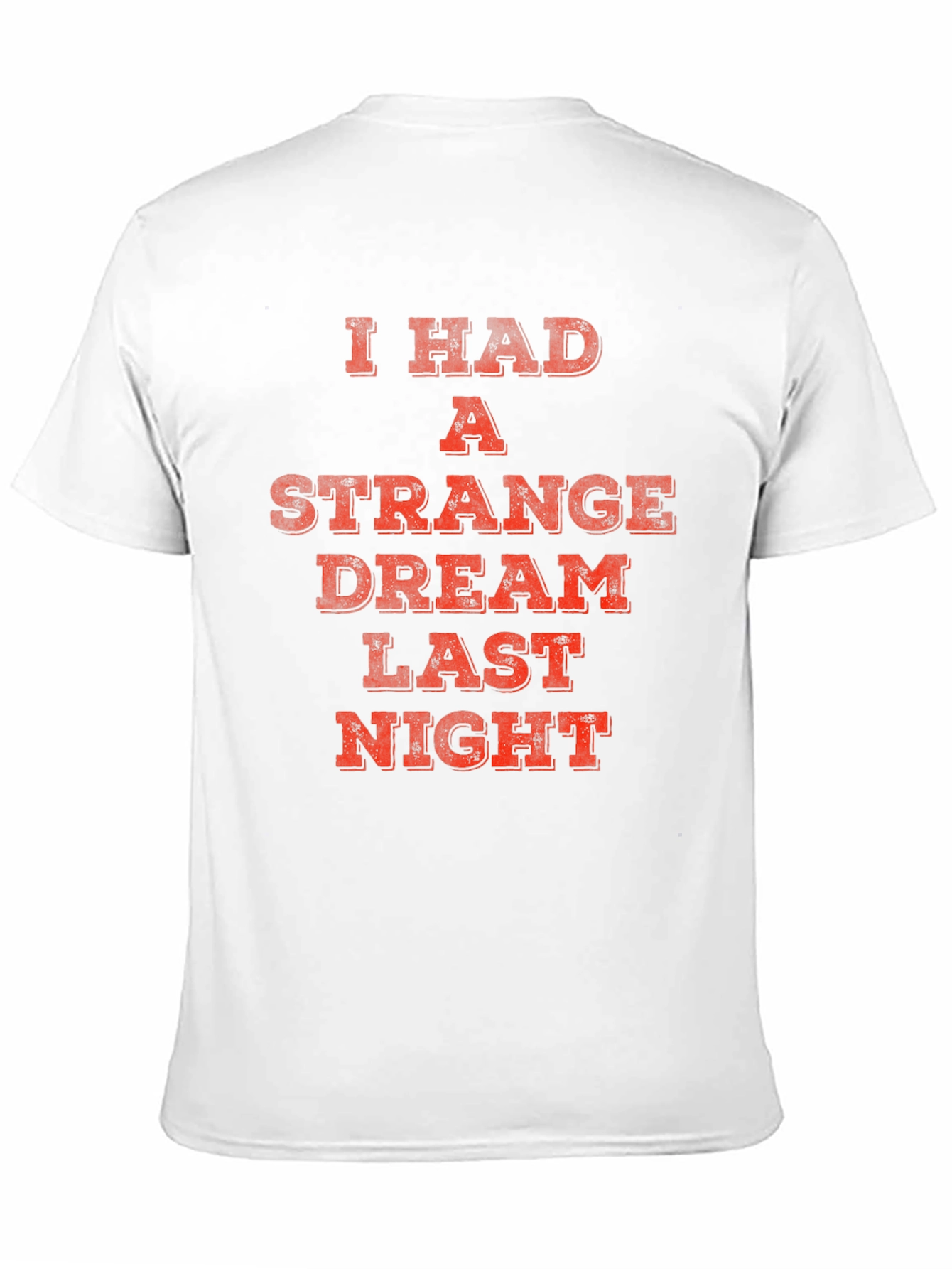 Strange Dream Tee - Black Novelty Graphic T-Shirt