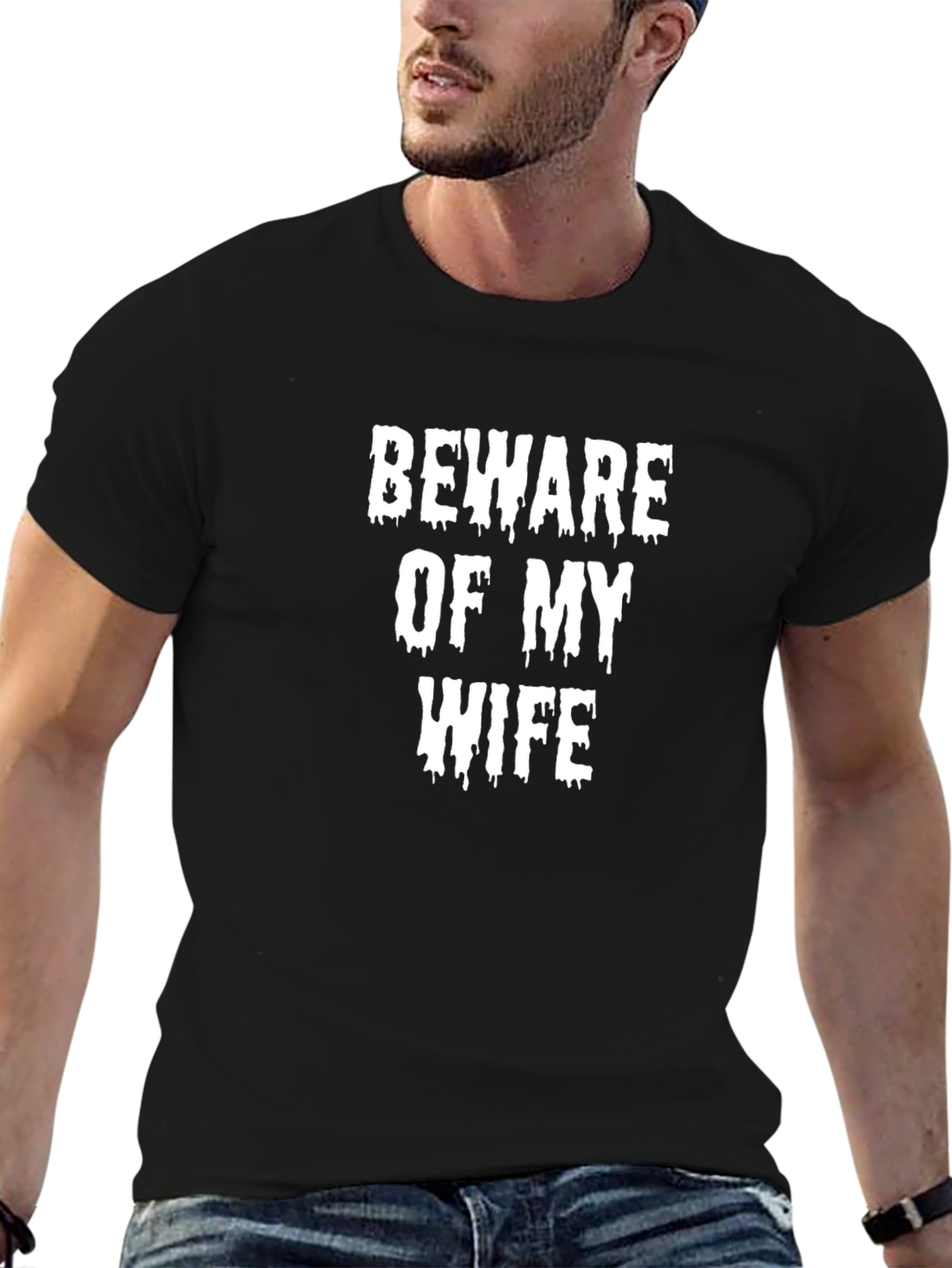 Beware of My Wife Graphic T-Shirt