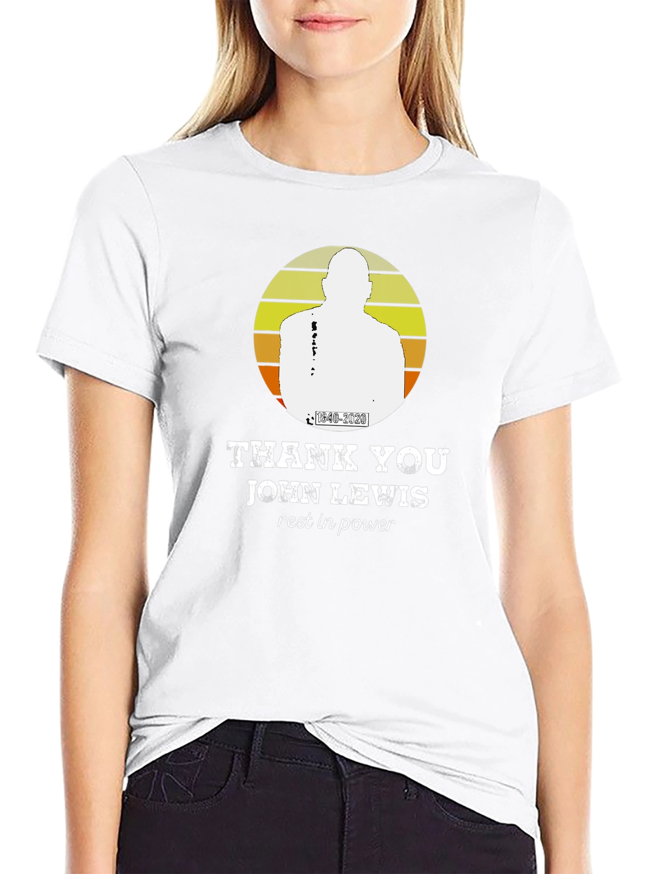 Thank You John Lewis T-Shirt - Rest in Power