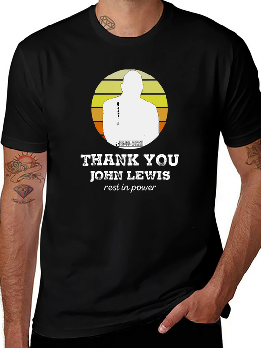 Thank You John Lewis T-Shirt - Rest in Power