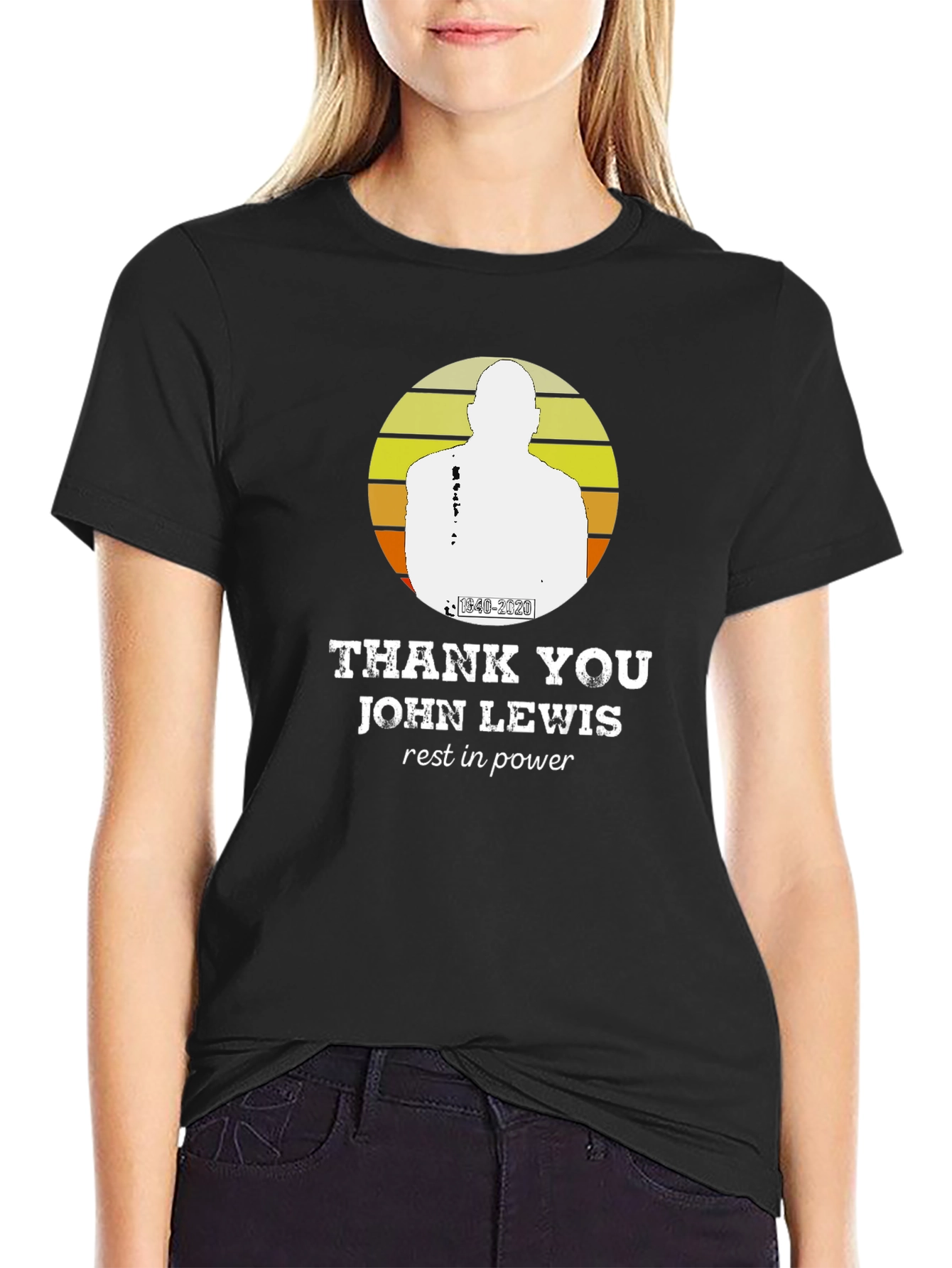 Thank You John Lewis T-Shirt - Rest in Power