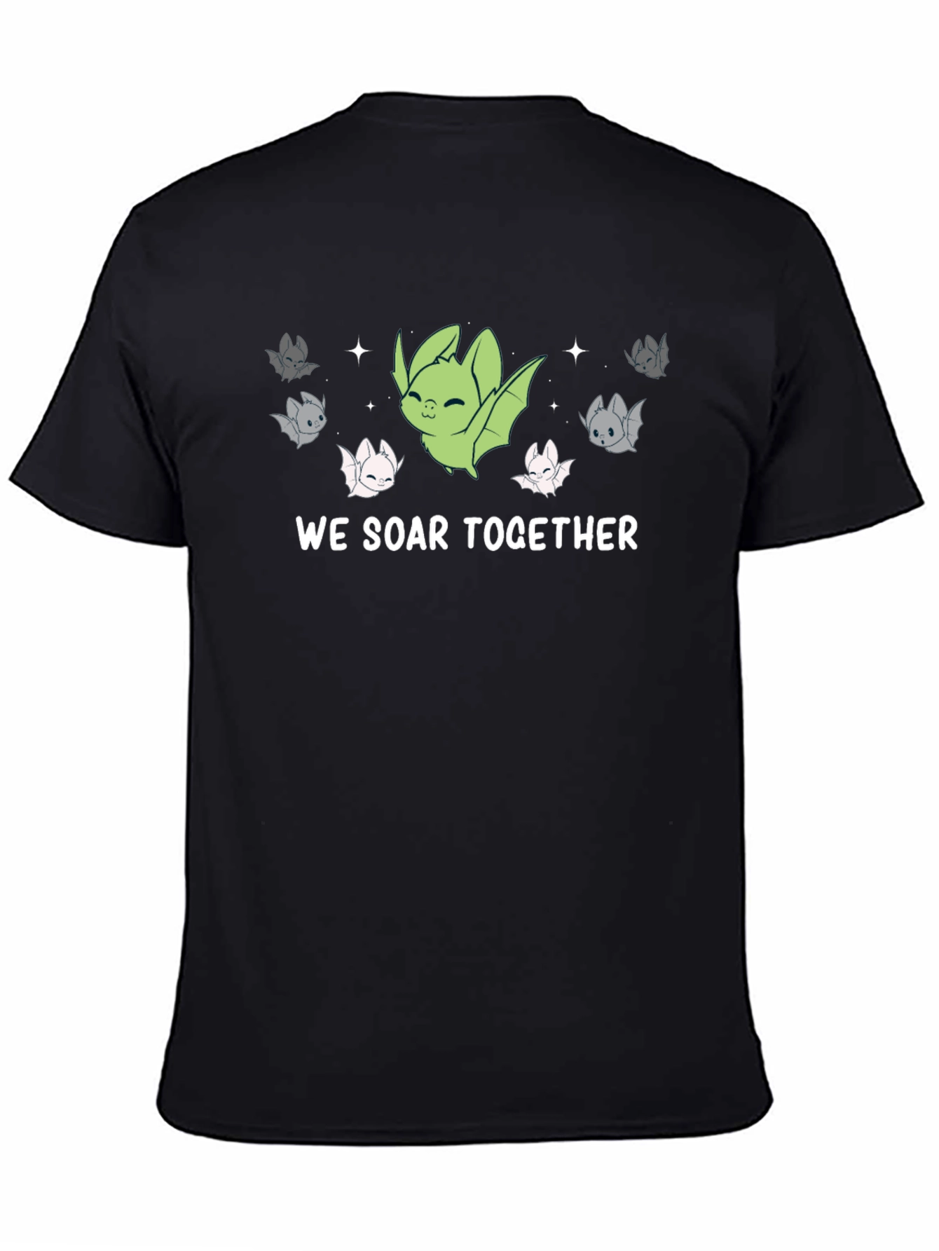 We Soar Together Bat Graphic Tee