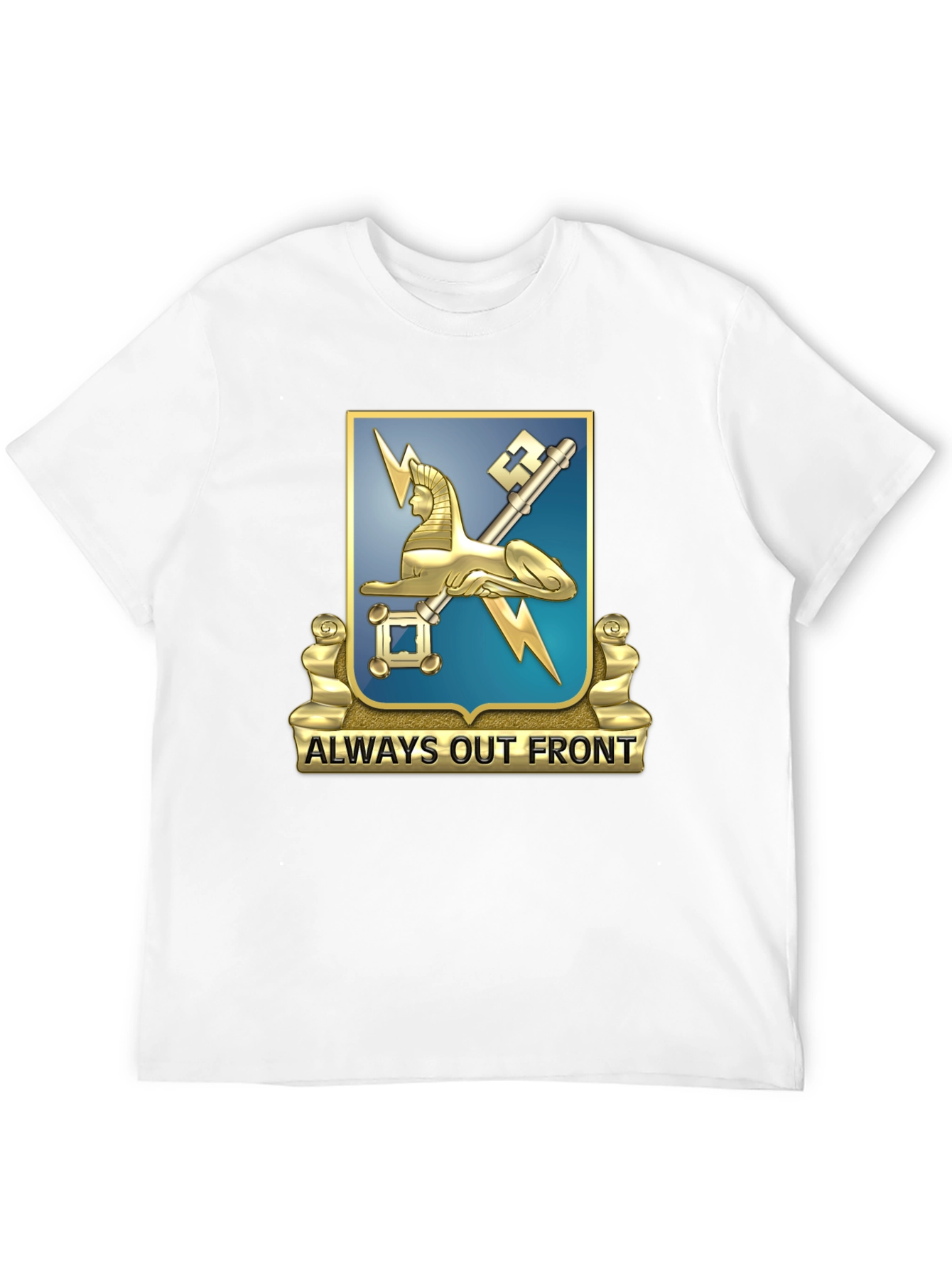 Always Out Front Black T-Shirt