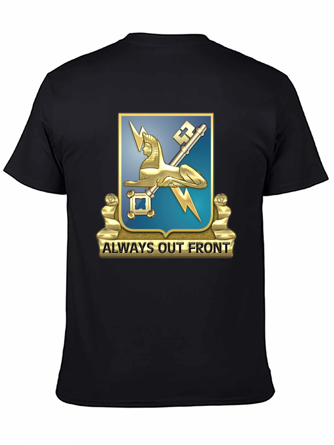 Always Out Front Black T-Shirt