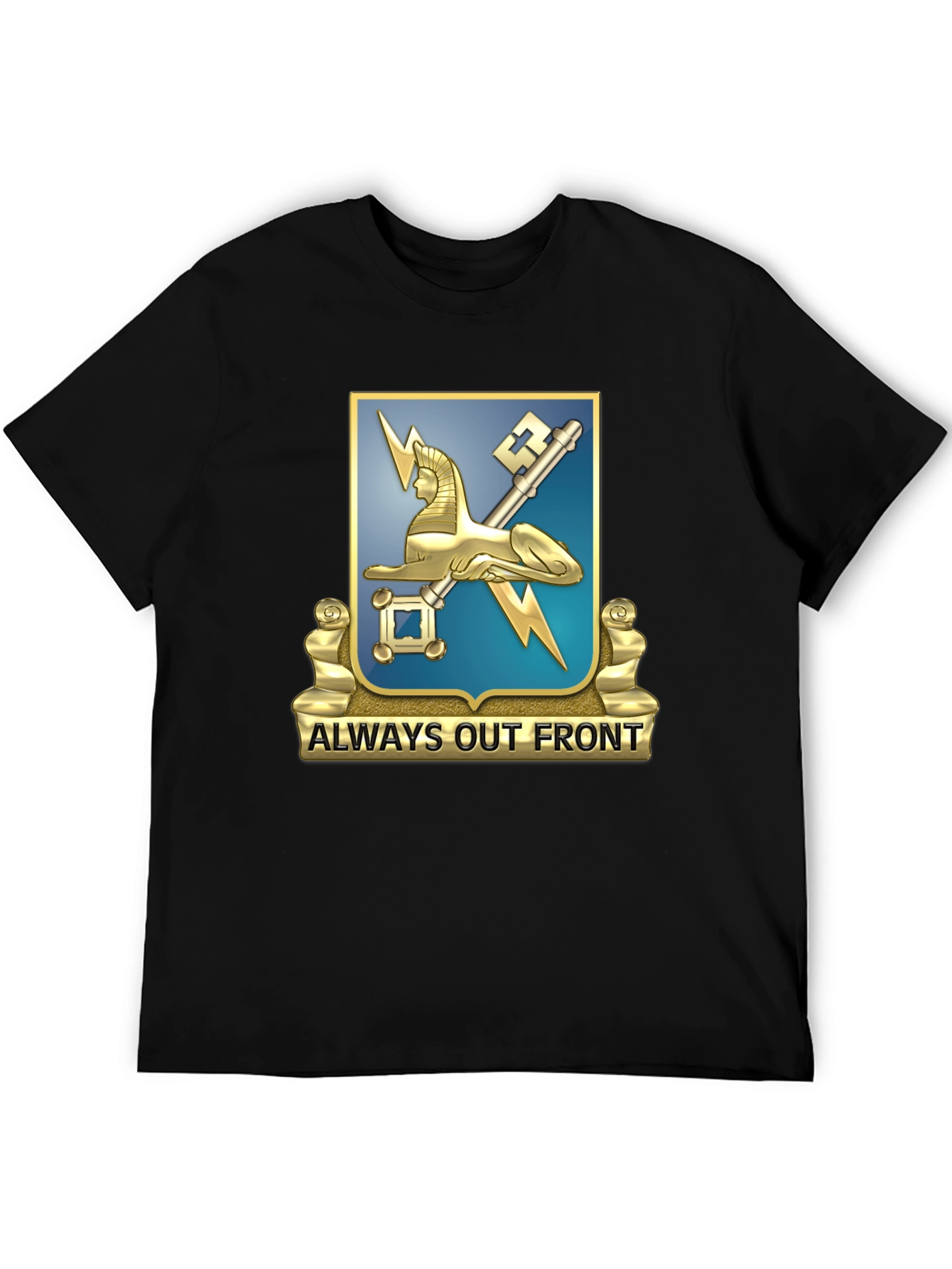 Always Out Front Black T-Shirt