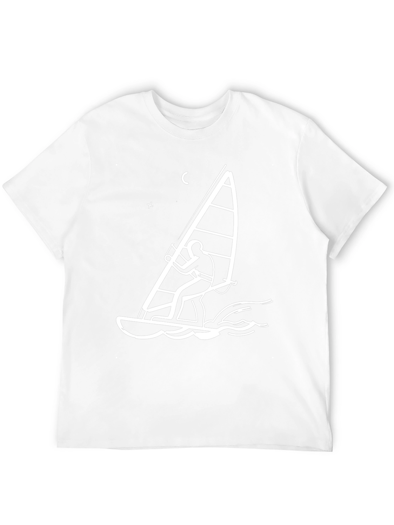 Windsurfer Graphic T-Shirt - Black