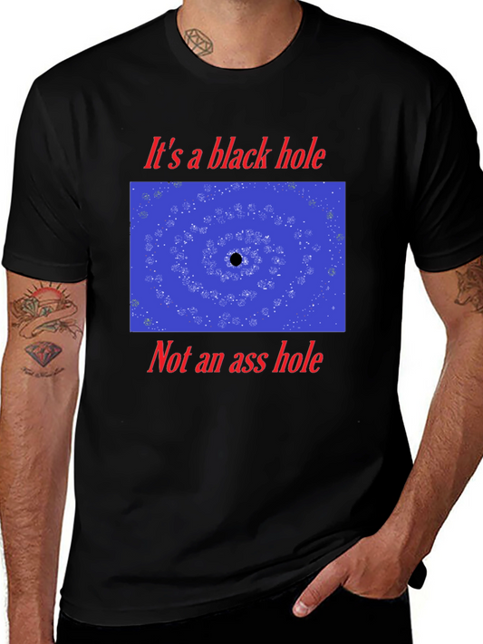 Black Hole Humor T-Shirt - Funny Space Pun Tee