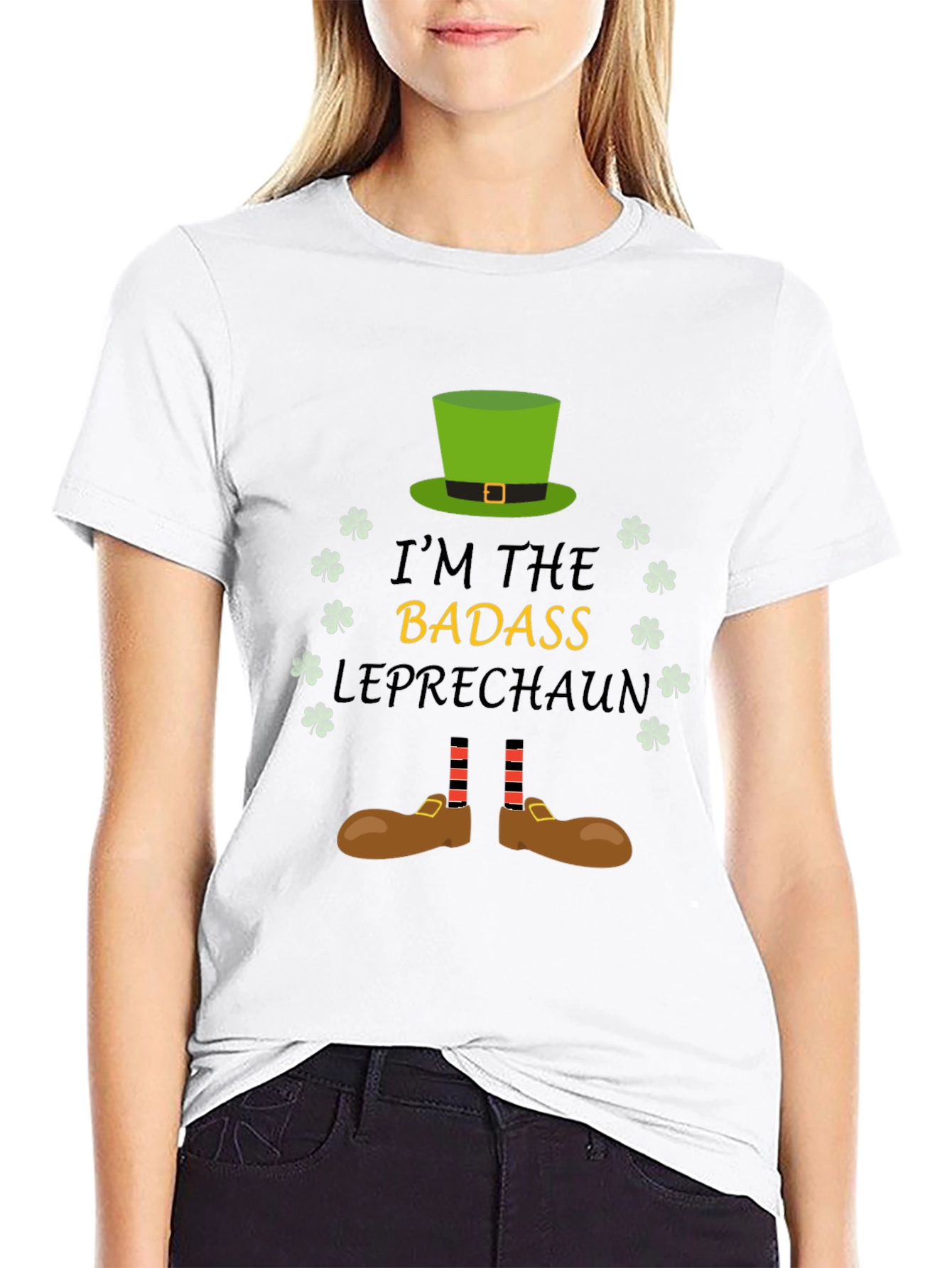 Badass Leprechaun Graphic Tee - St. Patricks Day
