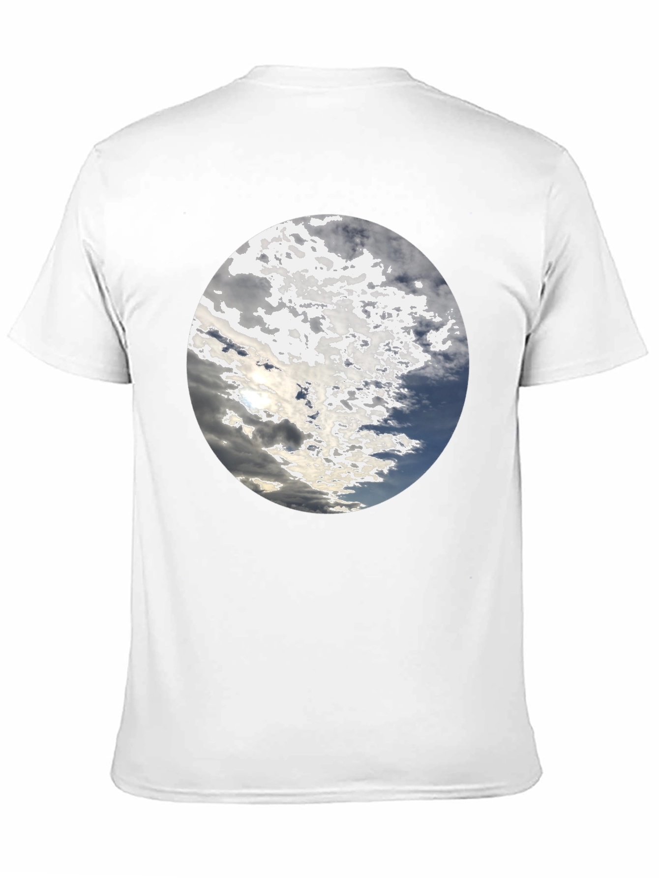 Cloudscape Graphic Black T-Shirt