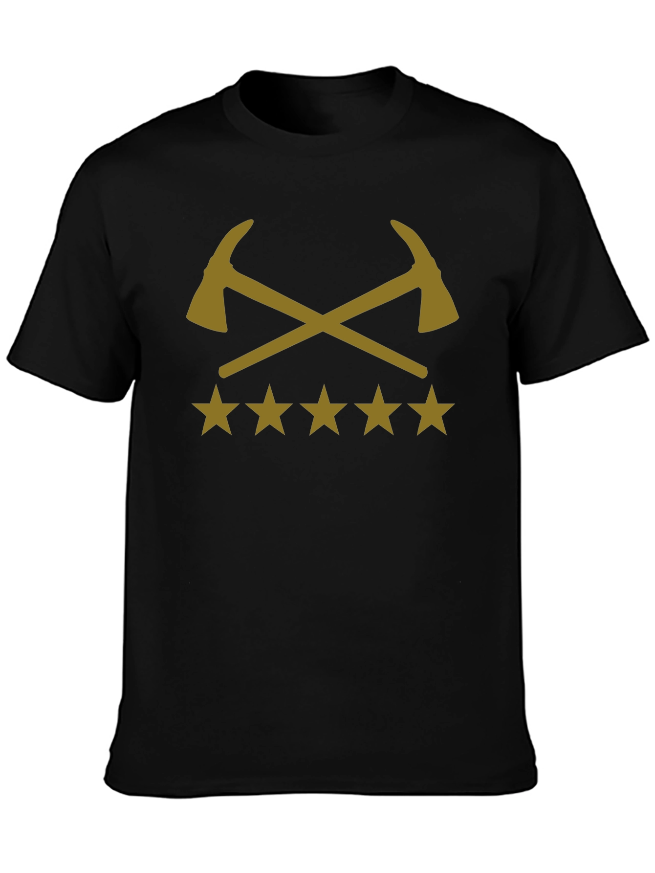 Pickaxe & Stars Graphic T-Shirt