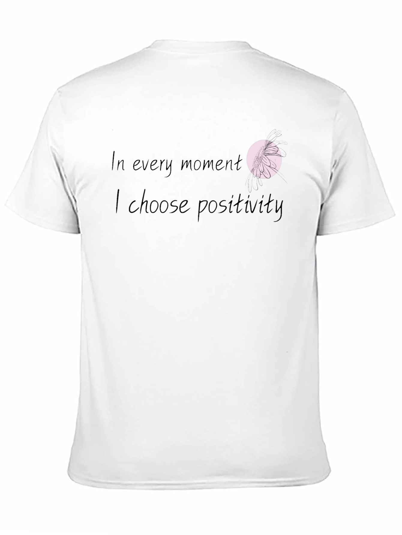 Positive Mindset Black T-Shirt