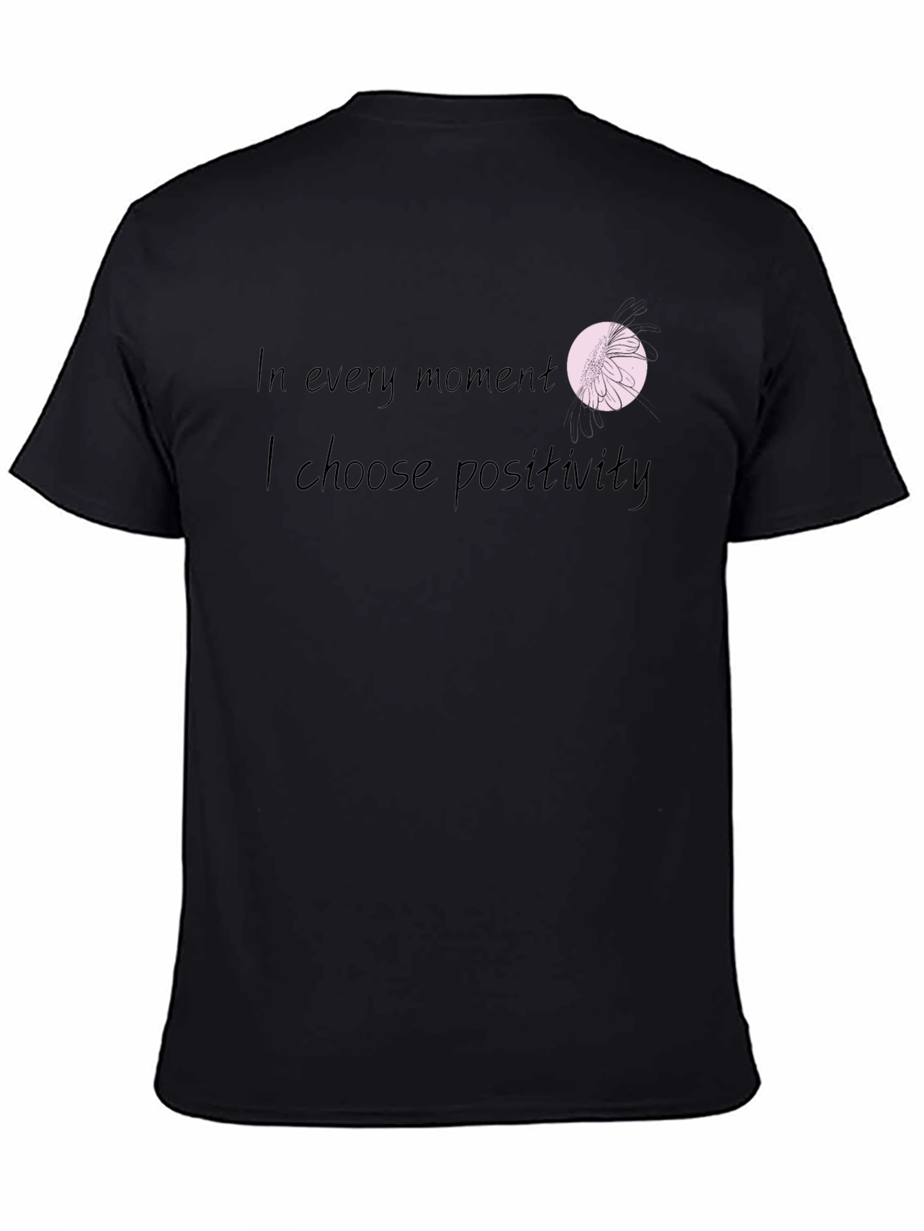 Positive Mindset Black T-Shirt