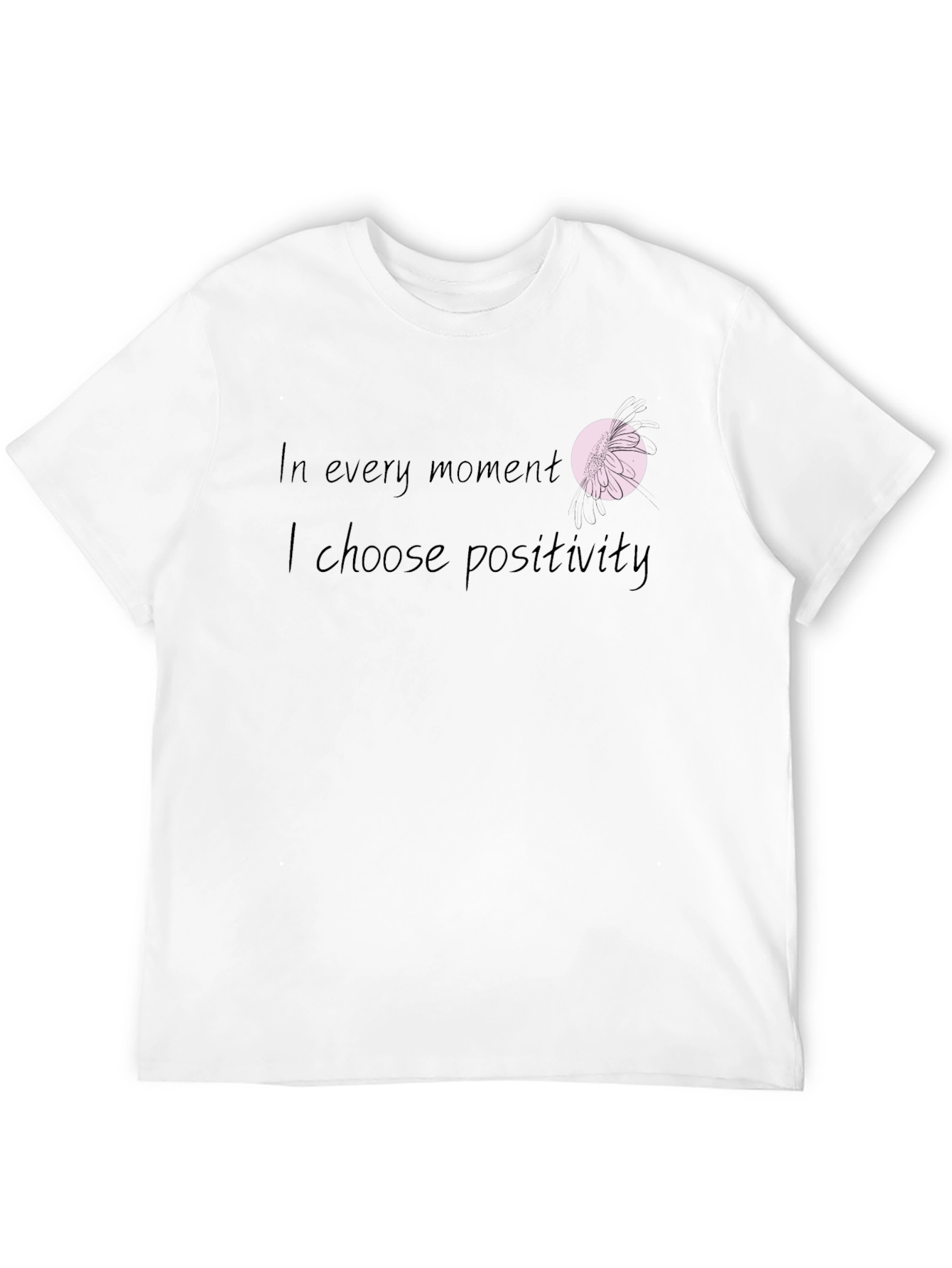 Positive Mindset Black T-Shirt
