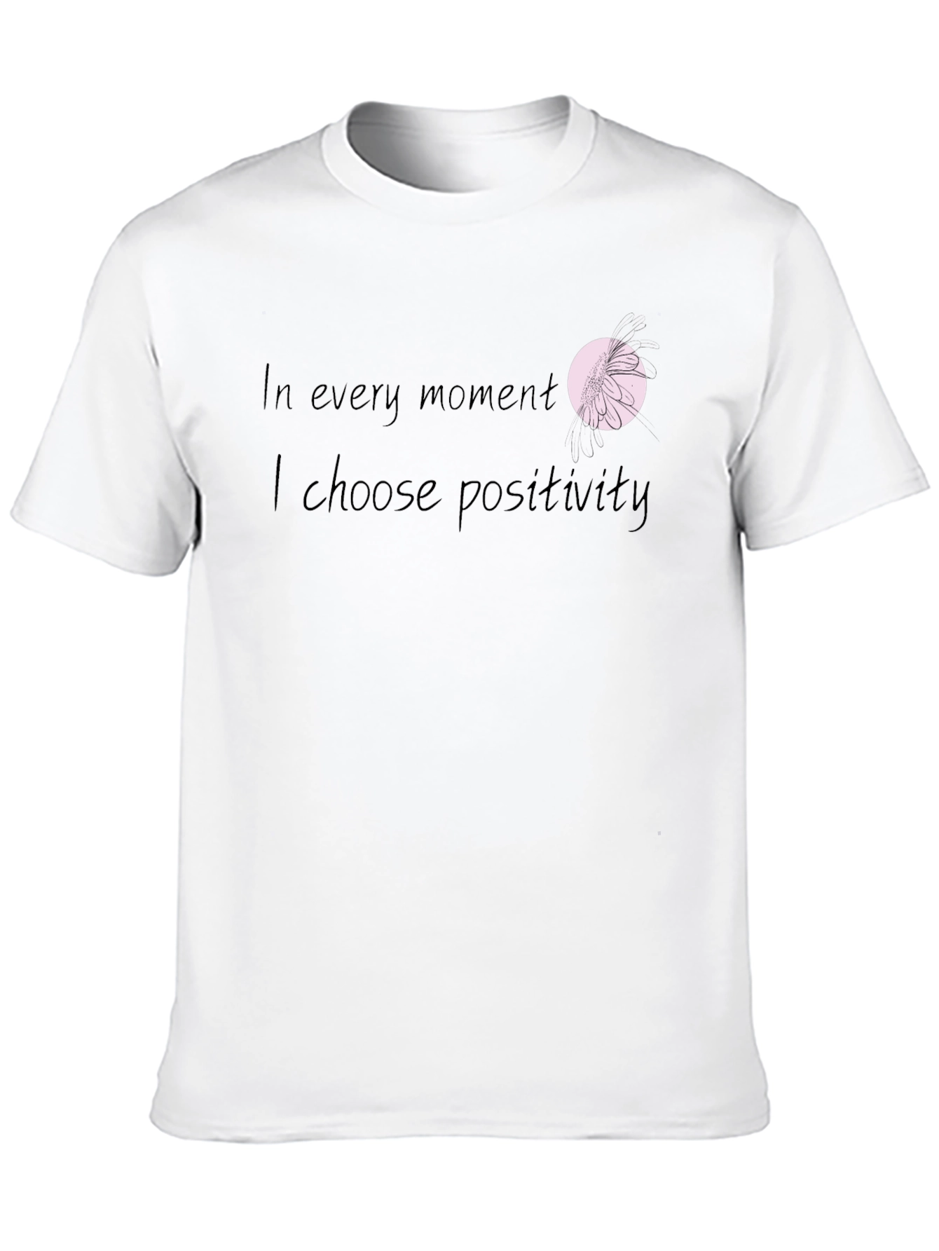 Positive Mindset Black T-Shirt