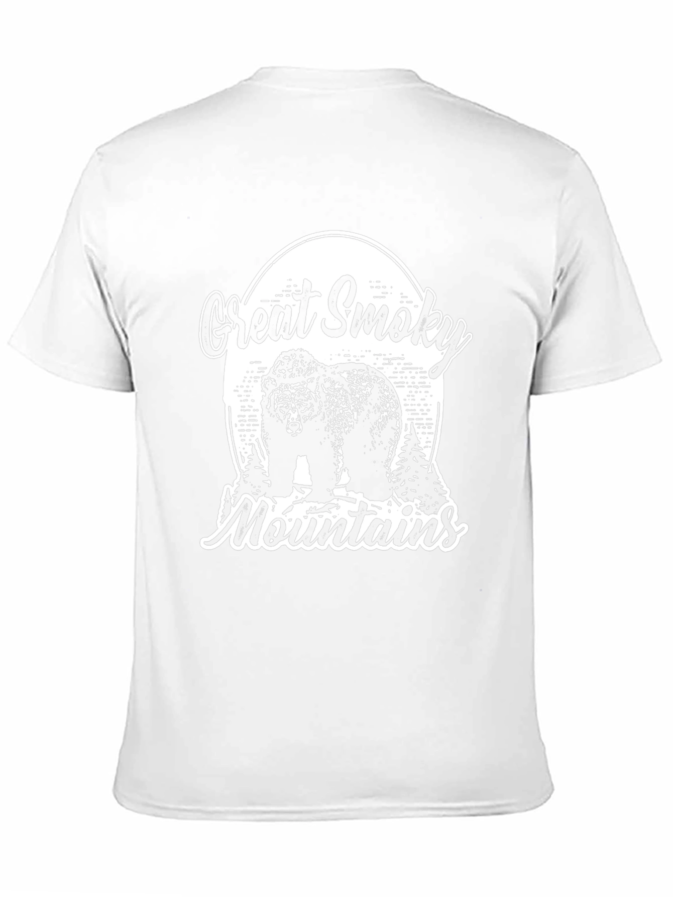 Great Smoky Mountains Bear Graphic T-Shirt