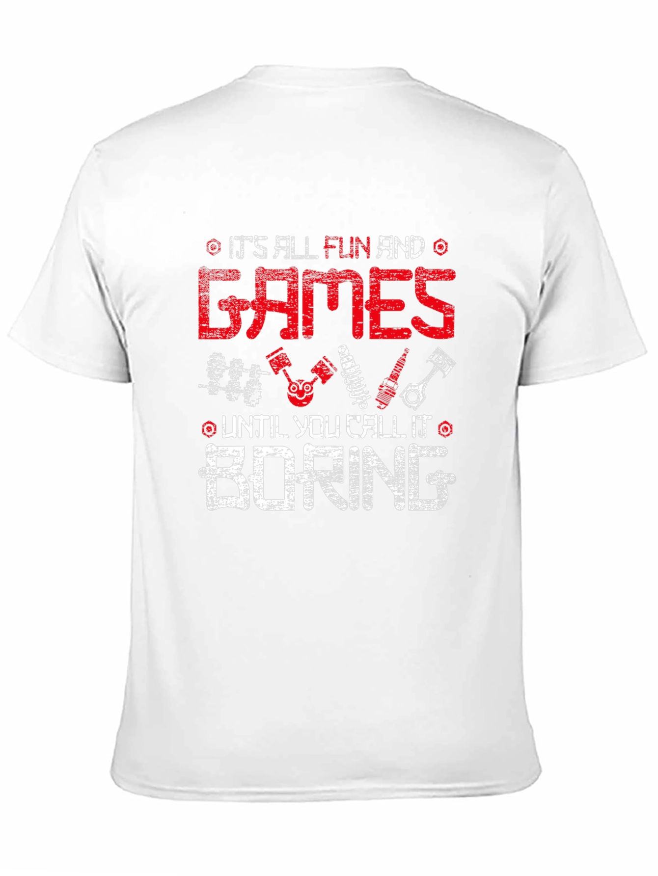 Fun and Games Boring T-Shirt - Black