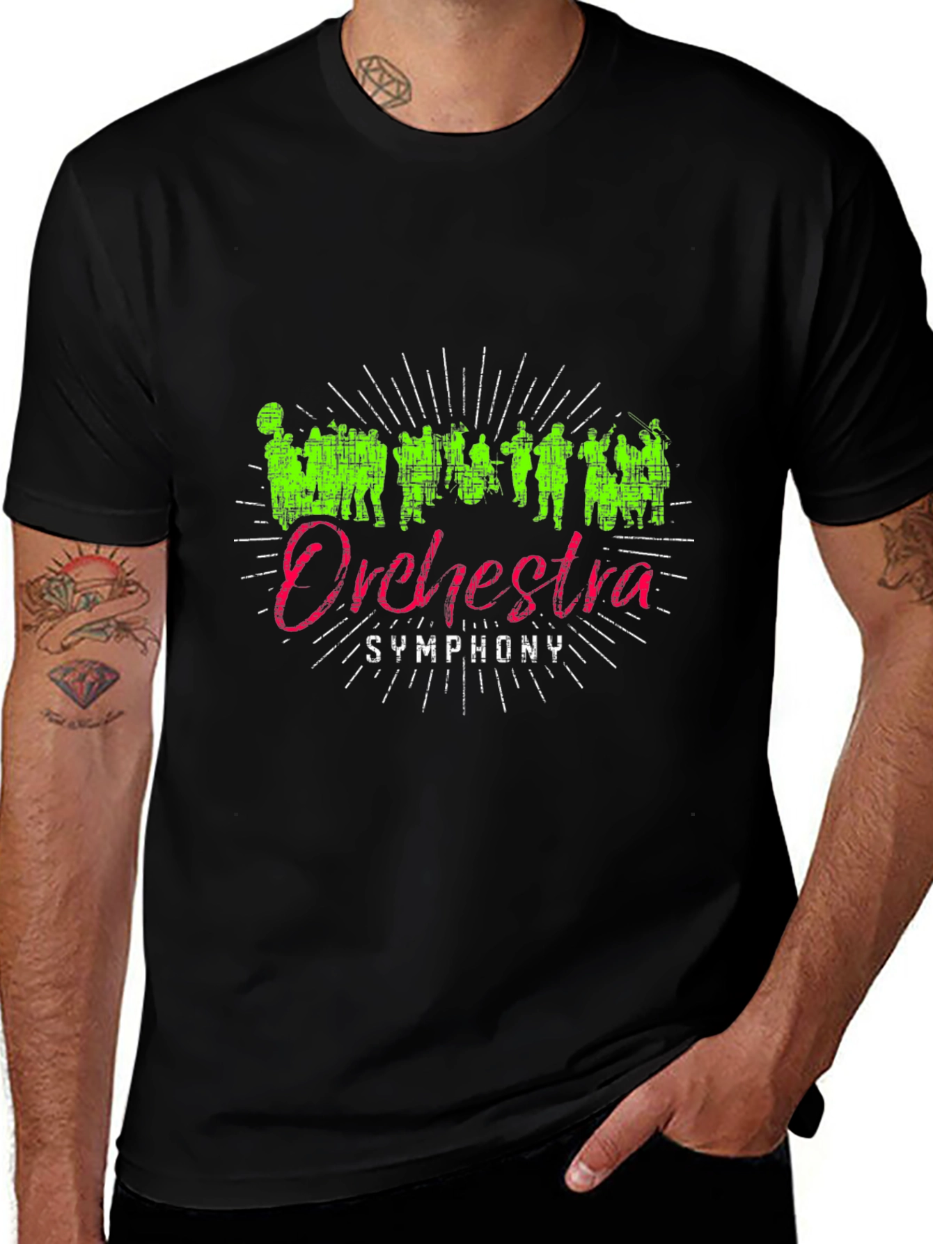 Orchestra Symphony T-Shirt - Music Lover Tee
