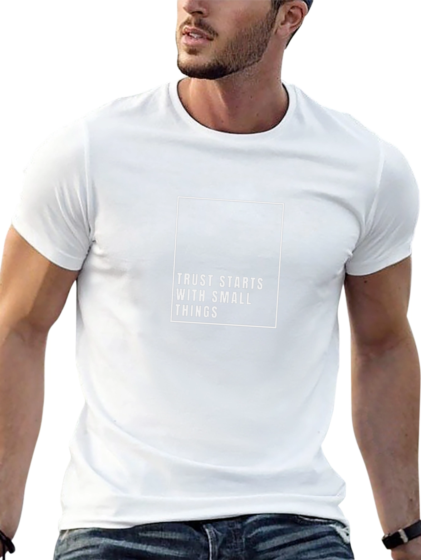 Trust Starts With Small Things Graphic Tee