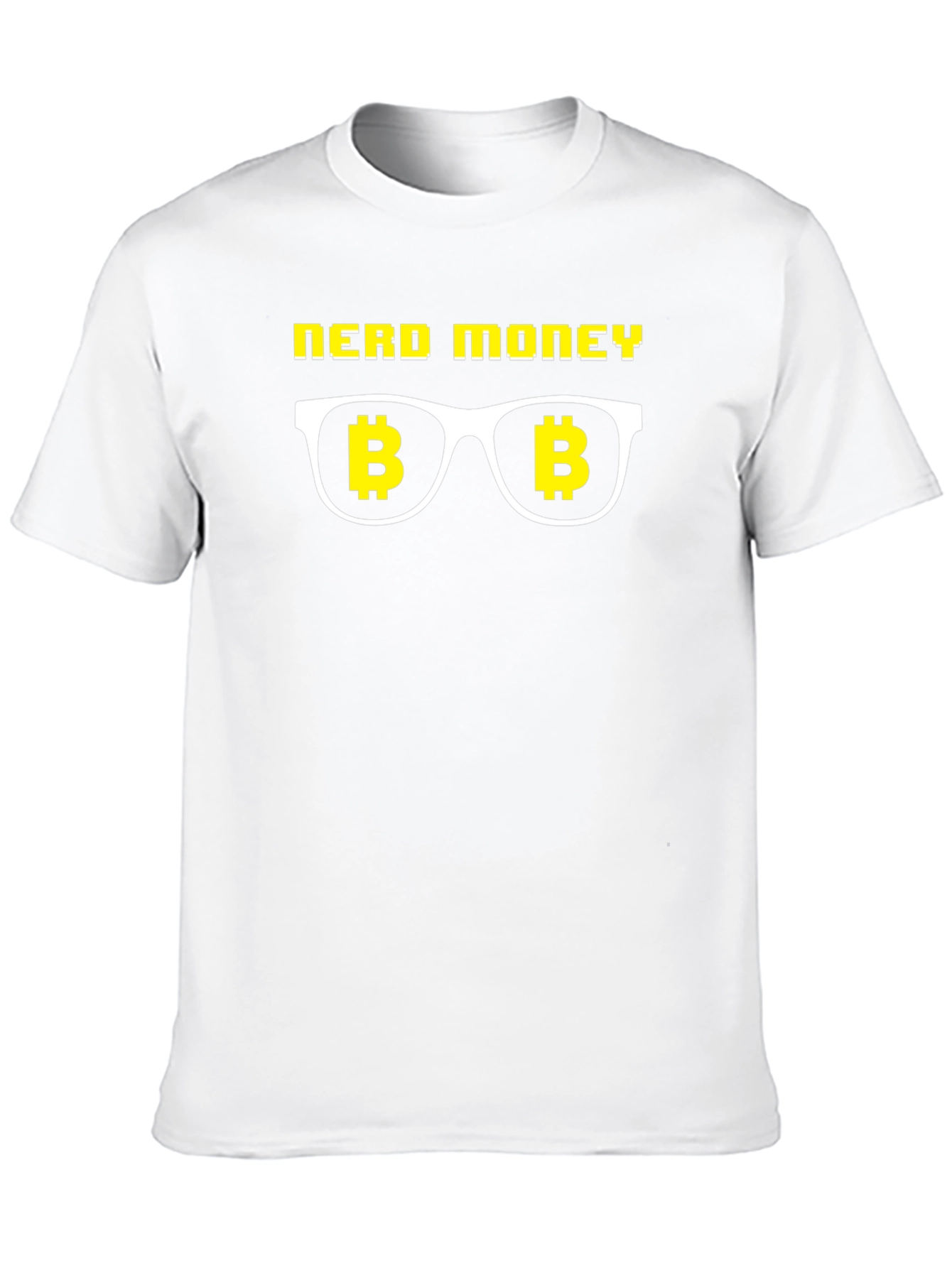 Nerd Money Bitcoin T-Shirt - Crypto Geek Apparel