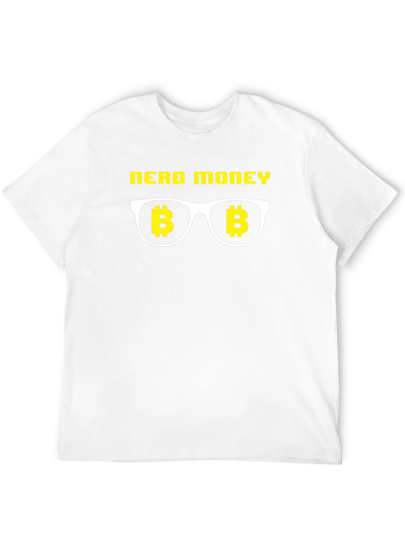 Nerd Money Bitcoin T-Shirt - Crypto Geek Apparel