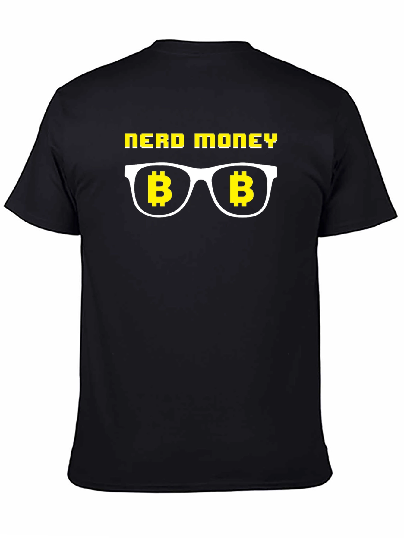Nerd Money Bitcoin T-Shirt - Crypto Geek Apparel