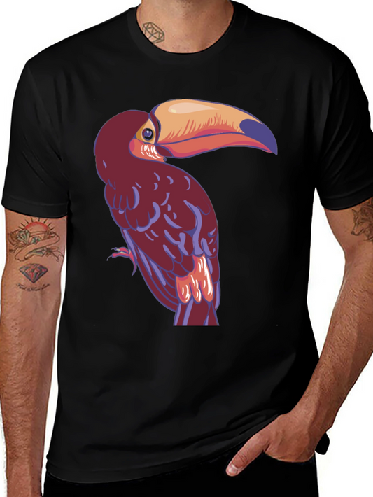 Toucan Graphic Tee - Quirky Bird T-Shirt