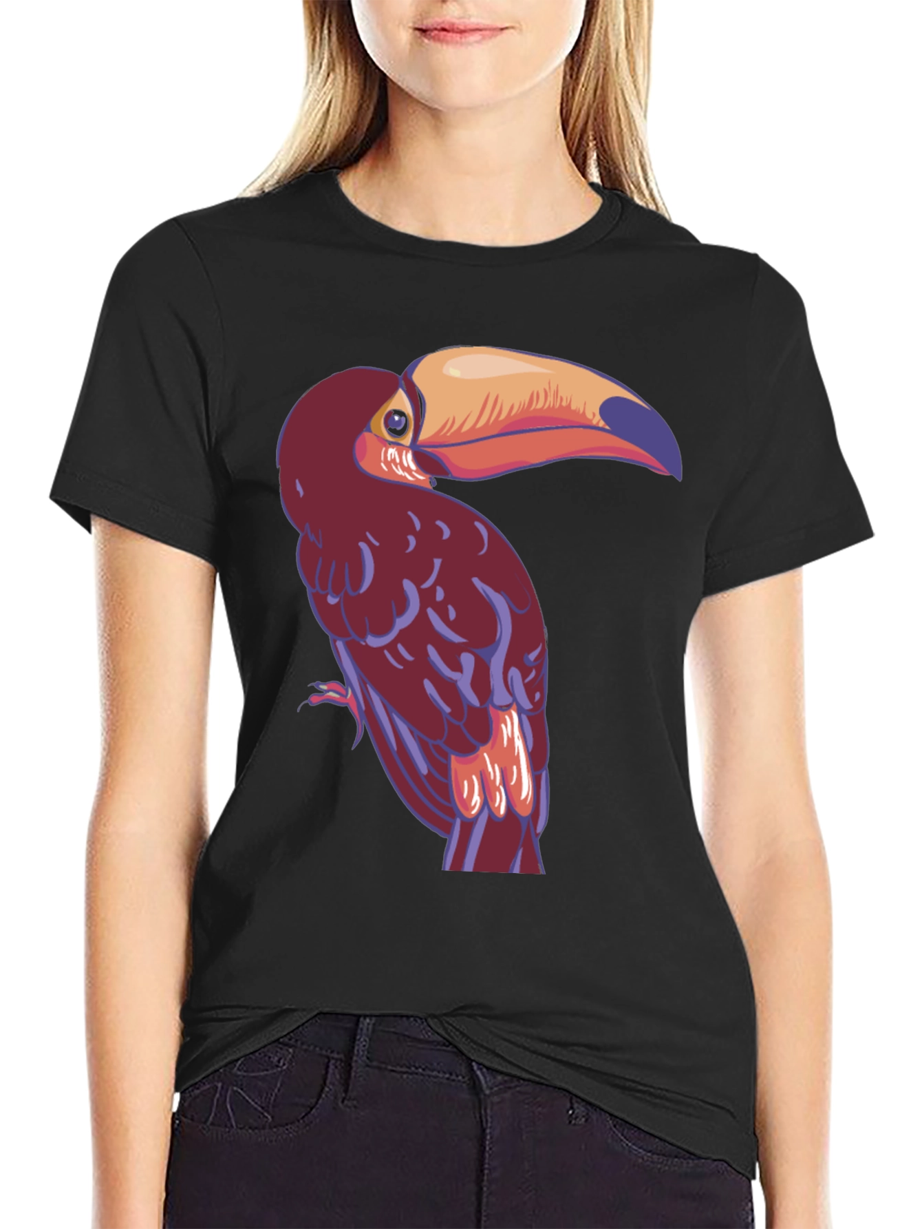 Toucan Graphic Tee - Quirky Bird T-Shirt