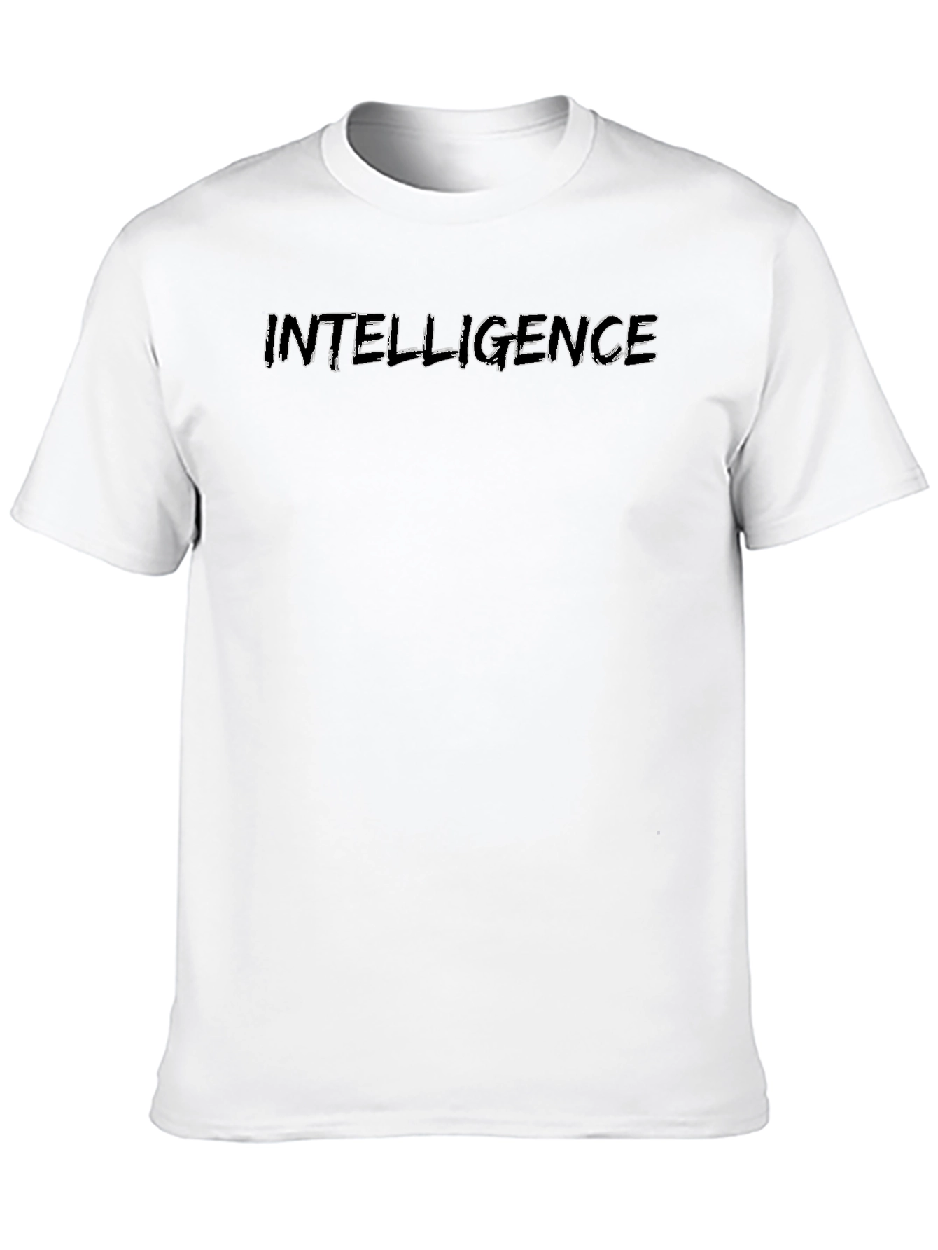 Intelligence Black Graphic Tee