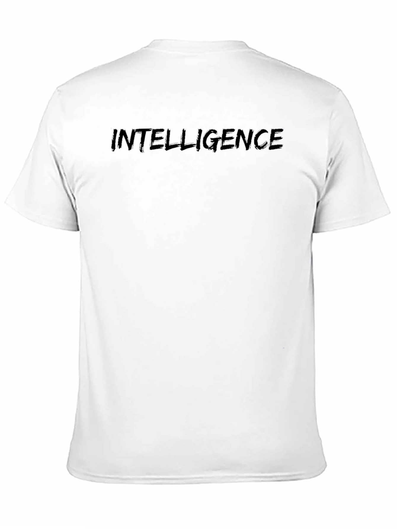 Intelligence Black Graphic Tee