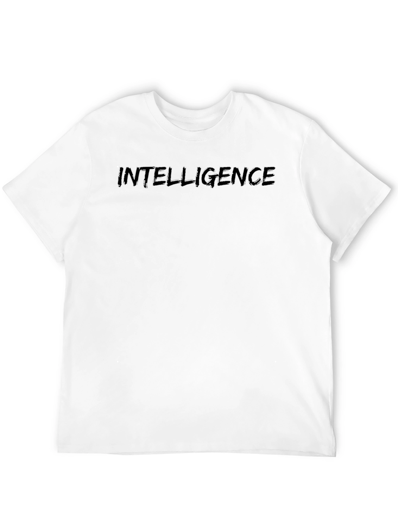 Intelligence Black Graphic Tee