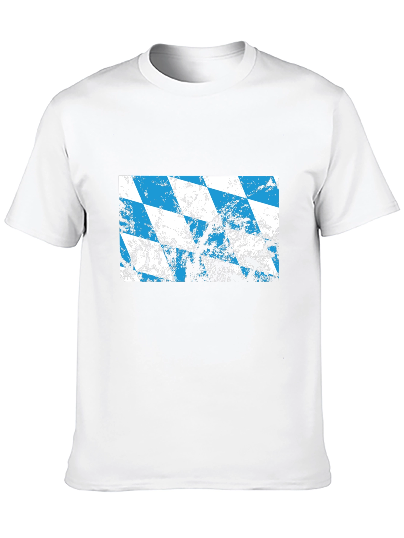 Mens Bavarian Flag Graphic T-Shirt