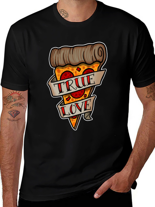 Pizza True Love Graphic T-Shirt