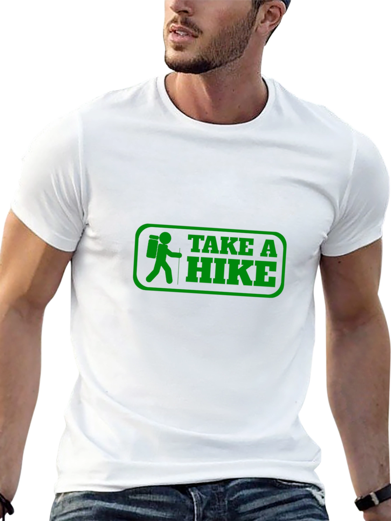 Take a Hike Graphic T-Shirt - Black