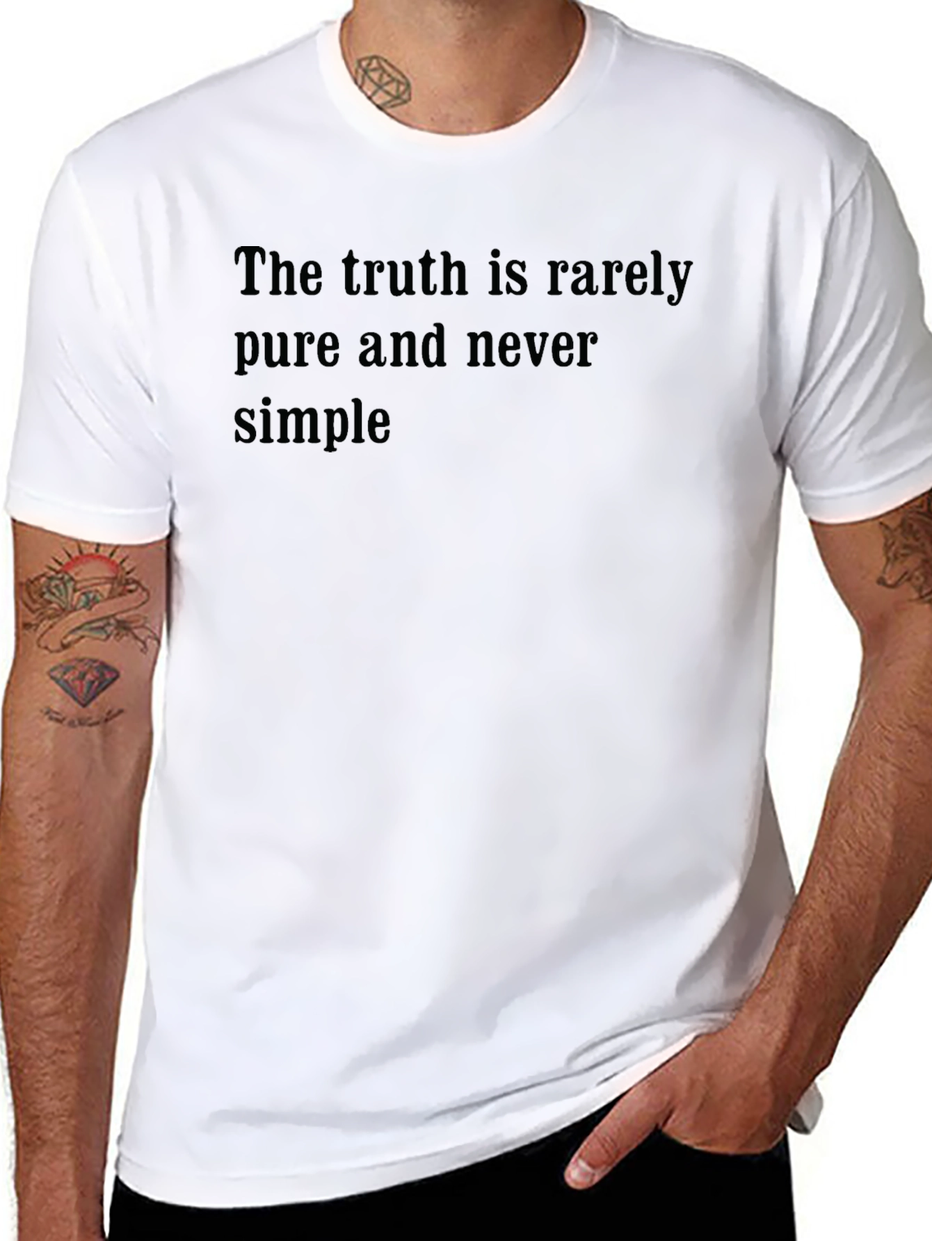 Truth Tee - Rarely Pure Never Simple Shirt