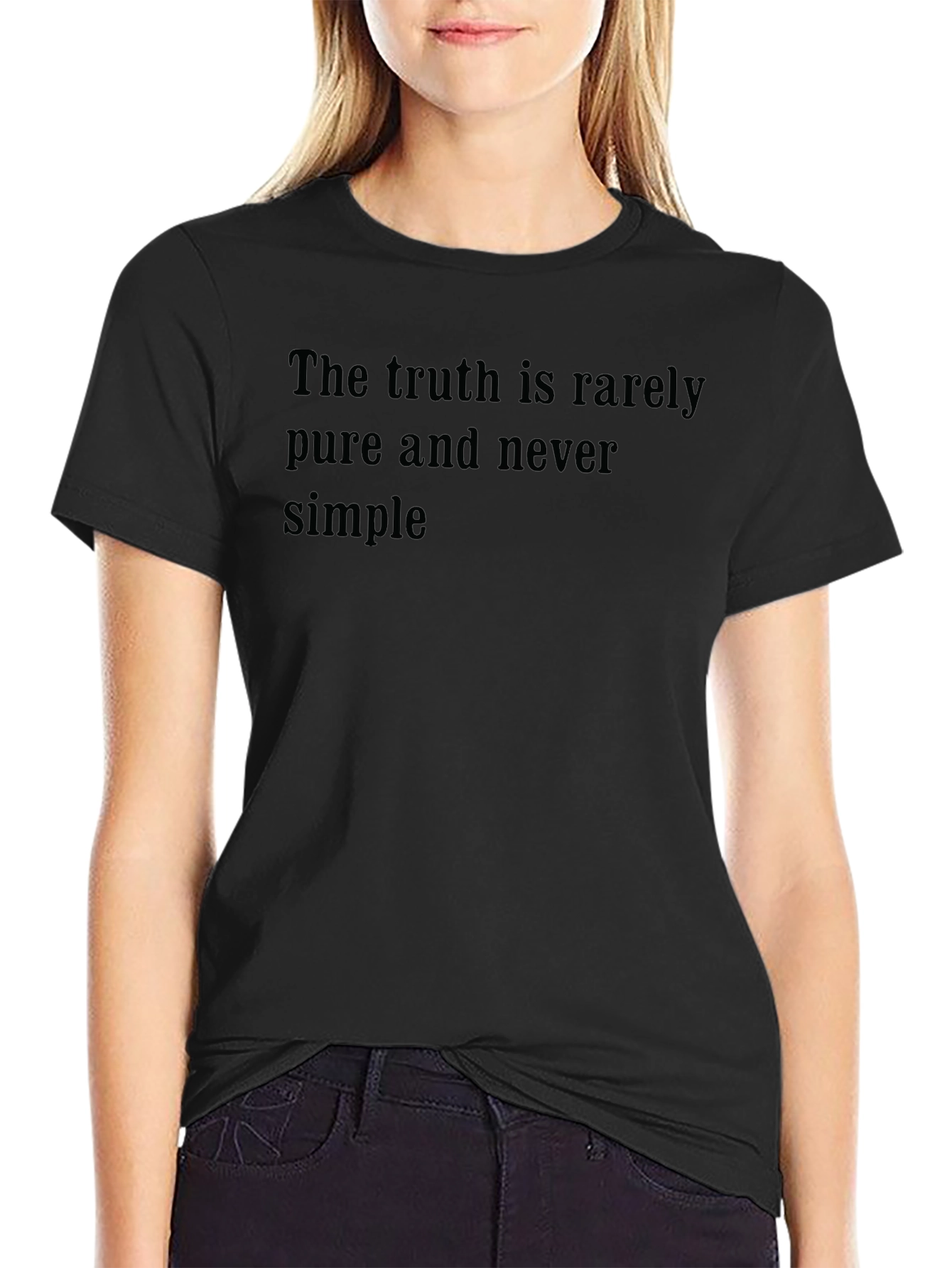 Truth Tee - Rarely Pure Never Simple Shirt