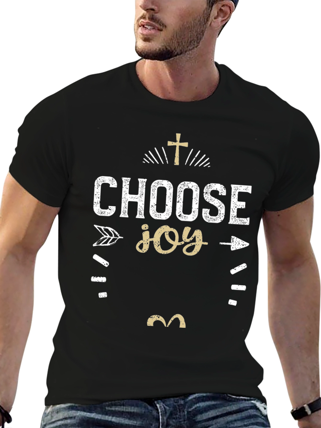 Choose Joy Christian Graphic T-Shirt