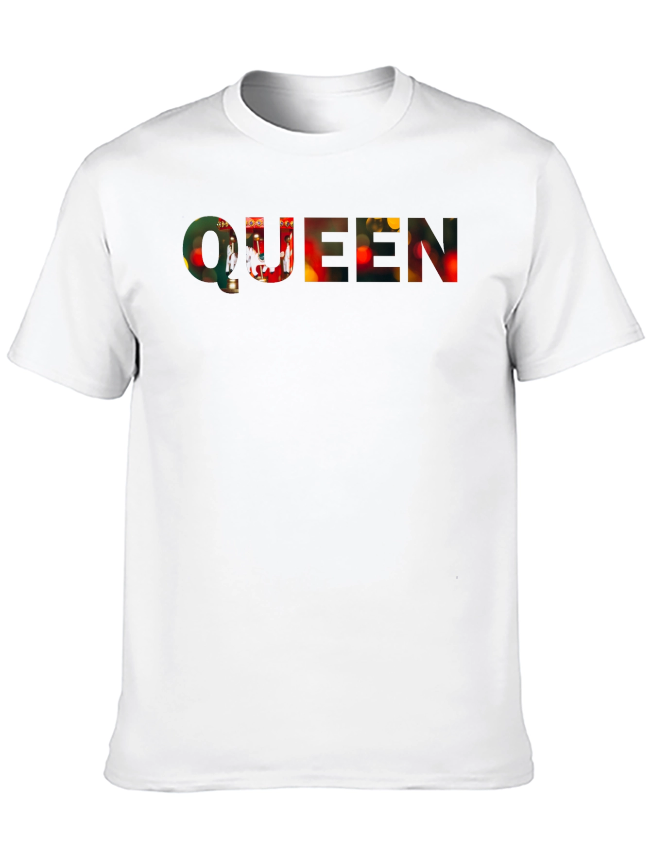 Queen Band T-Shirt - Black Crew Neck Tee