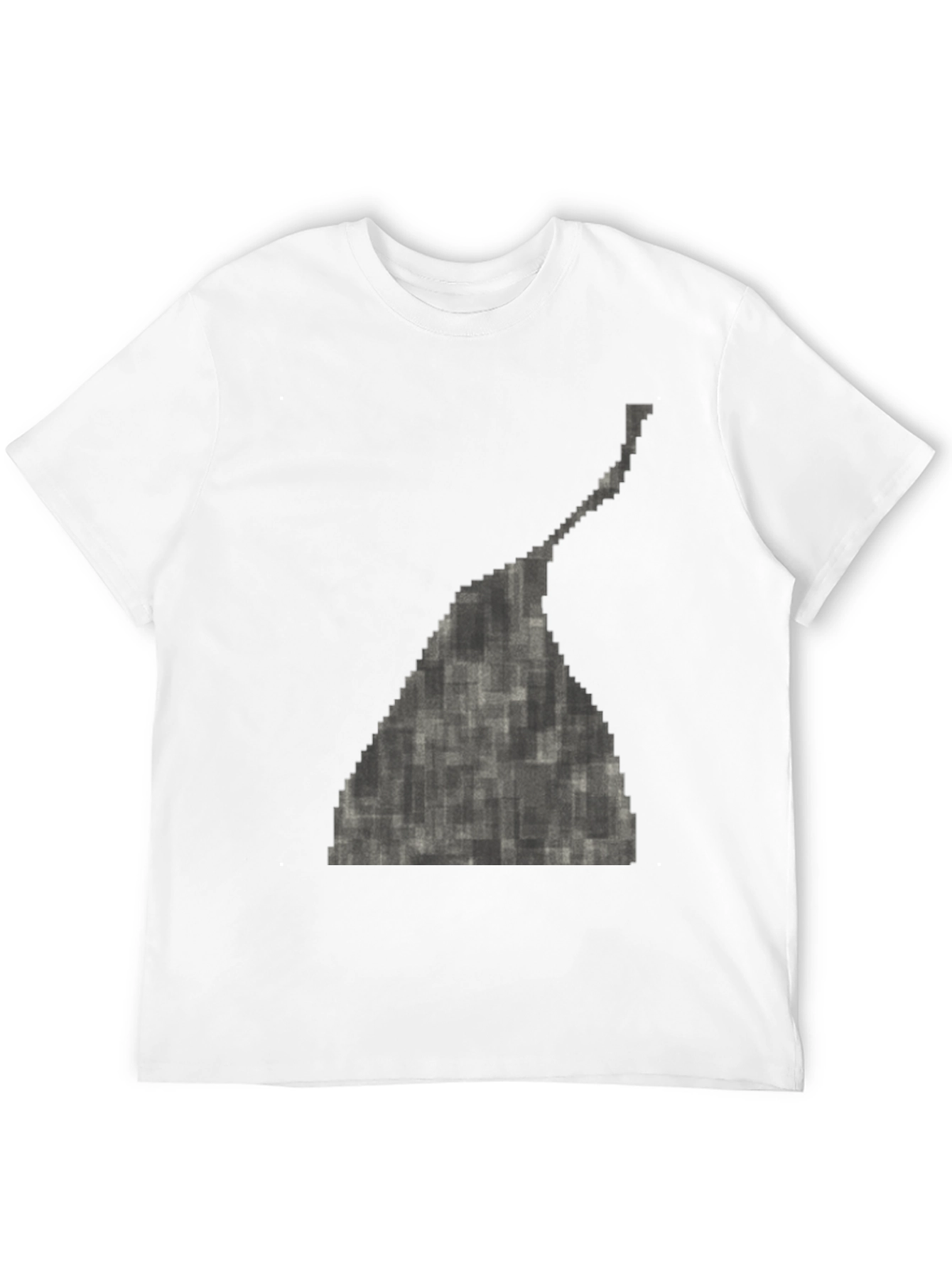 Pixelated Hersheys Kiss Black T-Shirt