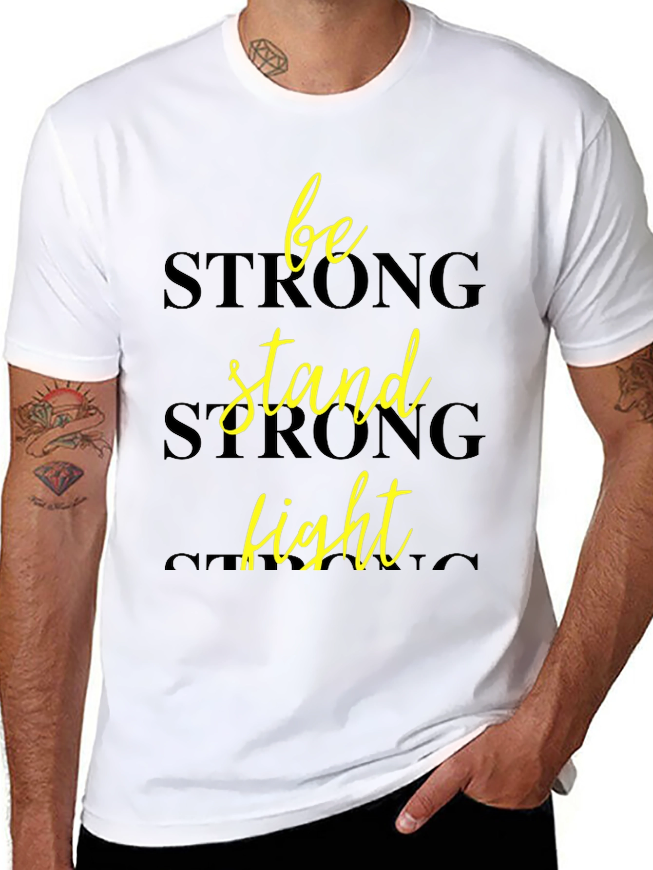 Be Strong Stand Fight - Graphic Tee